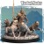 Wardog Master – figurka dowódcy z czterema psami bojowymi, skala 32 mm, podstawa 50 mm z miejscem na magnesy. Druk żywiczny, idealna do malowania, kolekcji i gier bitewnych fantasy.