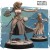 Missia – figurka fantasy 32mm z serii Silverwood II. Elfka bardka z lirą, zwojem i ozdobnym strojem. Tło z górskim pejzażem. Idealna do gier RPG, kolekcji i malowania.
