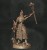 Figurka fantasy przedstawiająca czarodzieja w szacie z berłem i otwartą księgą. Bogate detale, klasyczna poza i magiczny klimat czynią ją idealną do gier RPG, dioram i kolekcji o tematyce zaklęć, wiedzy i tajemnic.
