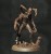 Ghoul o wydłużonej sylwetce z pazurami, kolcami na plecach i twarzą pełną macek, idealny do sesji RPG, kolekcji figurek i dioram fantasy w klimacie horroru, dark fantasy i gotyckiej estetyki.