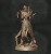 Figurka fantasy przedstawiająca wojownika w ozdobnej zbroi z kolcami, uzbrojonego w zakrzywiony miecz. Monumentalna poza, bogate detale i mroczny klimat czynią ją idealną do gier RPG, dioram i kolekcji o epickim charakterze.