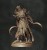 Figurka fantasy przedstawiająca wojownika w ozdobnej zbroi z kolcami, uzbrojonego w zakrzywiony miecz. Monumentalna poza, bogate detale i mroczny klimat czynią ją idealną do gier RPG, dioram i kolekcji o epickim charakterze.