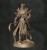 Figurka fantasy przedstawiająca wojownika w ozdobnej zbroi z kolcami, uzbrojonego w zakrzywiony miecz. Monumentalna poza, bogate detale i mroczny klimat czynią ją idealną do gier RPG, dioram i kolekcji o epickim charakterze.