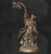 Figurka fantasy przedstawiająca nekromantę w ceremonialnej szacie z berłem. Bogate detale, mroczny klimat i rytualna estetyka czynią ją idealną do gier RPG, dioram i kolekcji o tematyce magii śmierci i zakazanych rytuałów.
