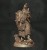 Figurka fantasy przedstawiająca zakutego w zbroję strażnika z buławą i tarczą. Bogate detale, rytualna poza i heroiczny klimat czynią ją idealną do gier RPG, dioram i kolekcji o tematyce obrony, wiary i świętej misji.