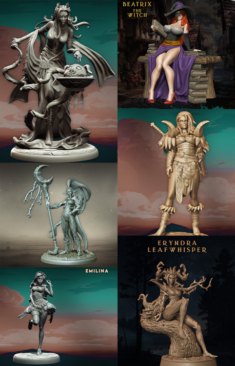 Zestaw 42 figurek Legendary Heroes – kobiece postacie fantasy do RPG, kolekcji i dioram. Stylizowane wojowniczki, czarodziejki, kapłanki i strażniczki. Bogactwo detali, systemowa kompatybilność, epicki klimat.
