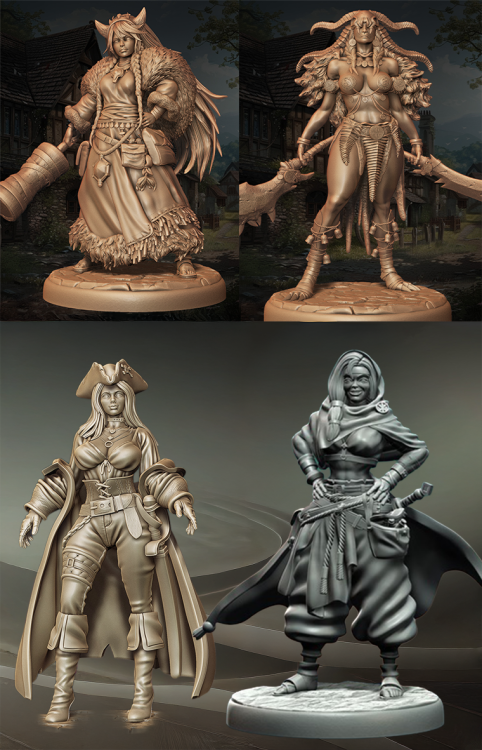 Zestaw 42 figurek Legendary Heroes – kobiece postacie fantasy do RPG, kolekcji i dioram. Stylizowane wojowniczki, czarodziejki, kapłanki i strażniczki. Bogactwo detali, systemowa kompatybilność, epicki klimat.