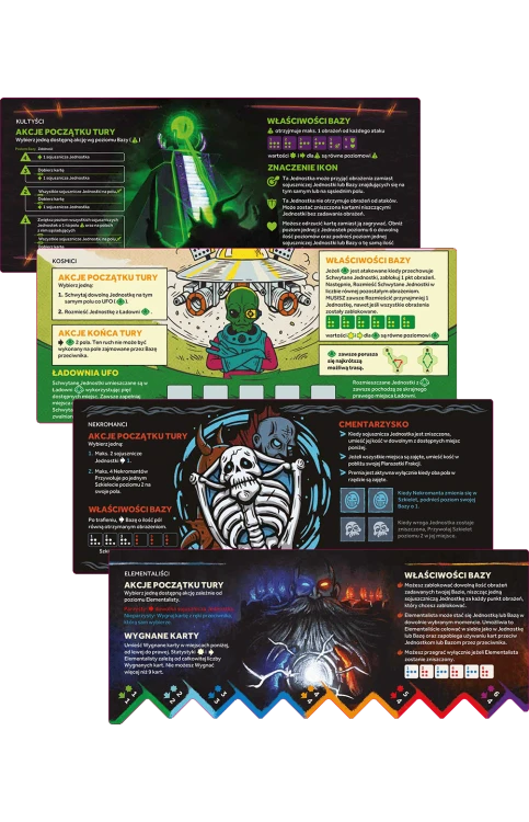 diceverse-gra-planszowa-planszetki-graczy-planszetki-ras-kultysci-kosmici-ufo-nekromanci-nieumarli-elementalisci-zywiolaki
